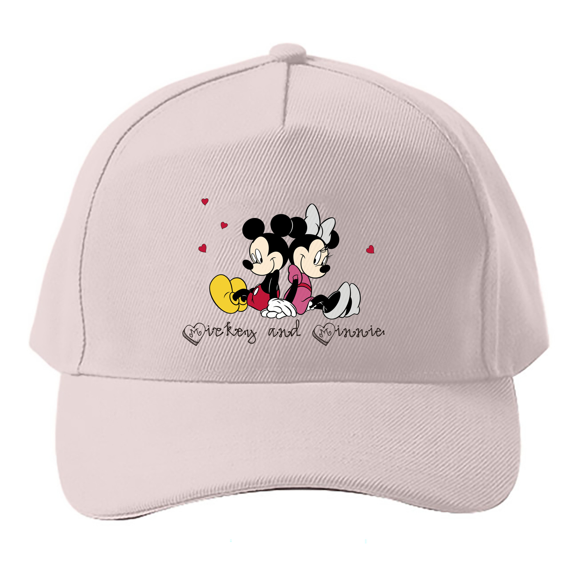 （画像用） ミッキーマウス Mickey Mouse ベースボールキャップ 綿100％ 男女兼用 帽子 スポーツ